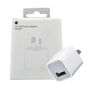 cargador 5w iphone 2a con caja pata argentina
