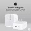 Pedido mayorista cargador tipo apple 35w doble puerto type c