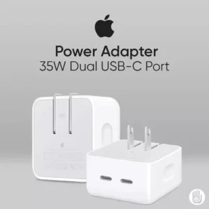 cargador tipo apple 35w doble puerto type c