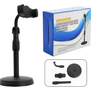 soporte para celular, en la mesa