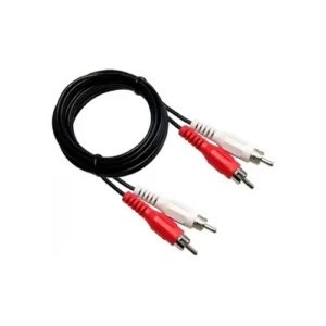 cable 2 a 2 rca 1.2 metro