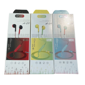 auriculares sports con cable, colores, manos libre