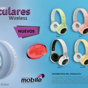 auriculares marca mobile, super sonido
