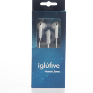 auriculares iglufive, manos libre, aux entrada