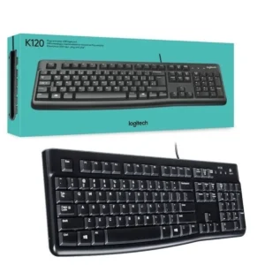 teclado logitech con cable