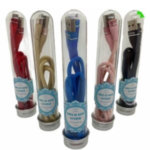 cable tubo kivee iphone carga rapido