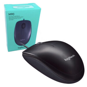 mause optico logitech, con cable