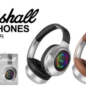 auriculares bt marshall, con rgb