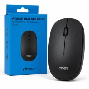 mause noga inalambrico, negro