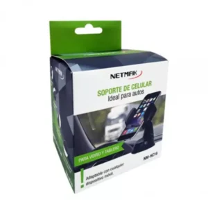 soporte para auto vidrio y tablero netmak
