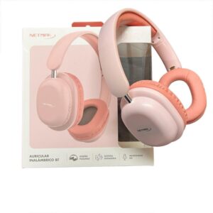 auriculares netmak bt nm live, plegable, colores