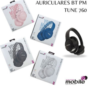auriculares mobile bt, pm 760 colores