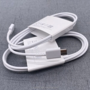 cable orginal samsung c a c, blanco y negro