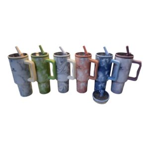 vaso quencher 1.2 litro camuflado, con pico