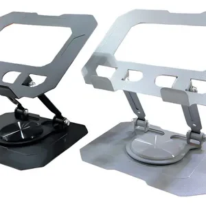 soporte metal, tablet y celular giran 360