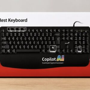 teclado genius, con cable kb 123