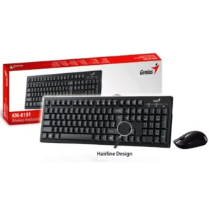 teclado y mouse inalambrico genius, con ia