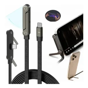 osr cable 2 in 1 c a c 240w con soporte, mallado