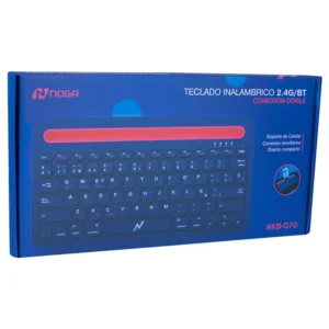 teclado bt noga, pc, sirve para celular y tablet tm