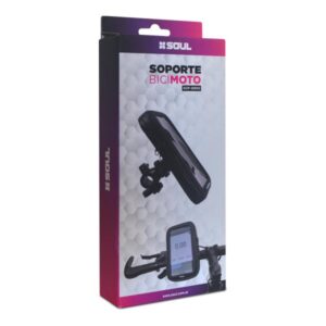 soporte para bici, con funda de agua