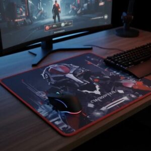 mouse pad gamer wesdar gp9 antideslizante tela