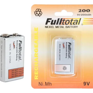 pila 9v recargable 200mah