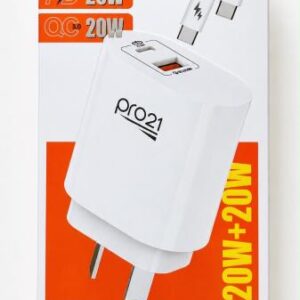 cargador turbo 20w pro21 type c type c