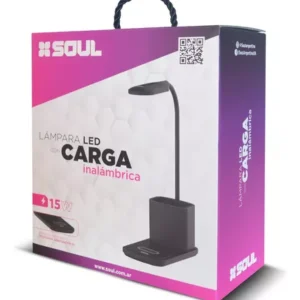 cargador soul inalambrico 10w, con led