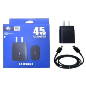 cargador samsung 45 w cable tc a tc