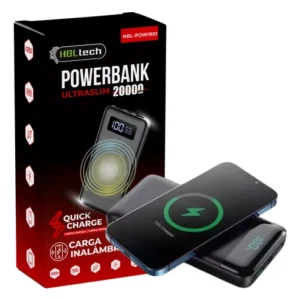 cargador portatil hbl, carga inalambrico, 20mah