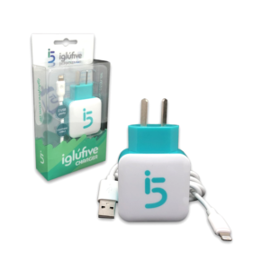 cargador iglufive, iphone 2amp carga rapido