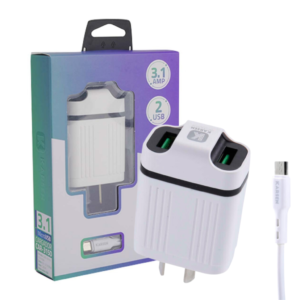 cargador karsen v8, 3.1 amp