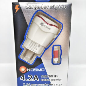 cargador kosmo 4.2 iphone