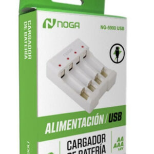 cargador para pila aa y aaa de 4