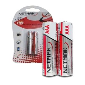 pila recargable netmak x2, 1100amp