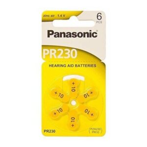 pila panasonic para audifono x6