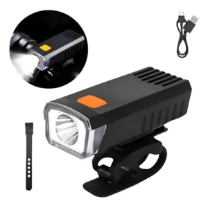 luz blanca para bici, recargable