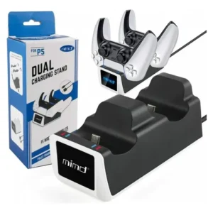 base carga rapida, para joystick ps5, dual