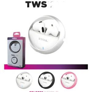 auriculares soul tws 1200, transparente