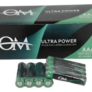 pila aaa marca om x60 por caja 2