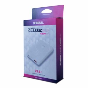 cargador portatil soul magnetico, 5000mah