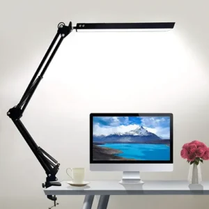 lampara led escritorio con pinza arquitecto