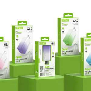 cargador fetuzz 2 puerto usb a tc 45w