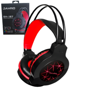 auriculares gamer con luz, jahro