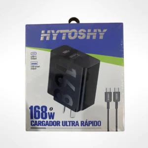 cargador hytoshi 168 w turbo power, usb mas tc