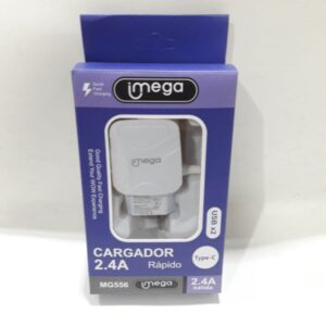 cargador imega 2.4 amp type c