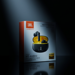 auriculares jbl, tws, con pantalla de carga