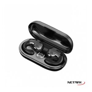 auriculares netmak bt clip on