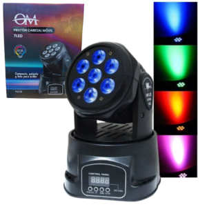 proton led robot, rgb, audio ritmico