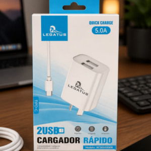 cargador legatus 5.0 amp type c